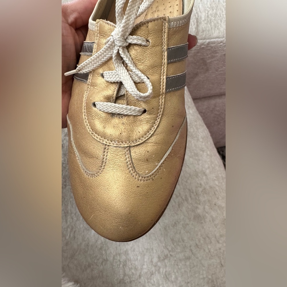 Sesto Meucci Gold Sneakers Athletic-Design - Picture 12 of 12